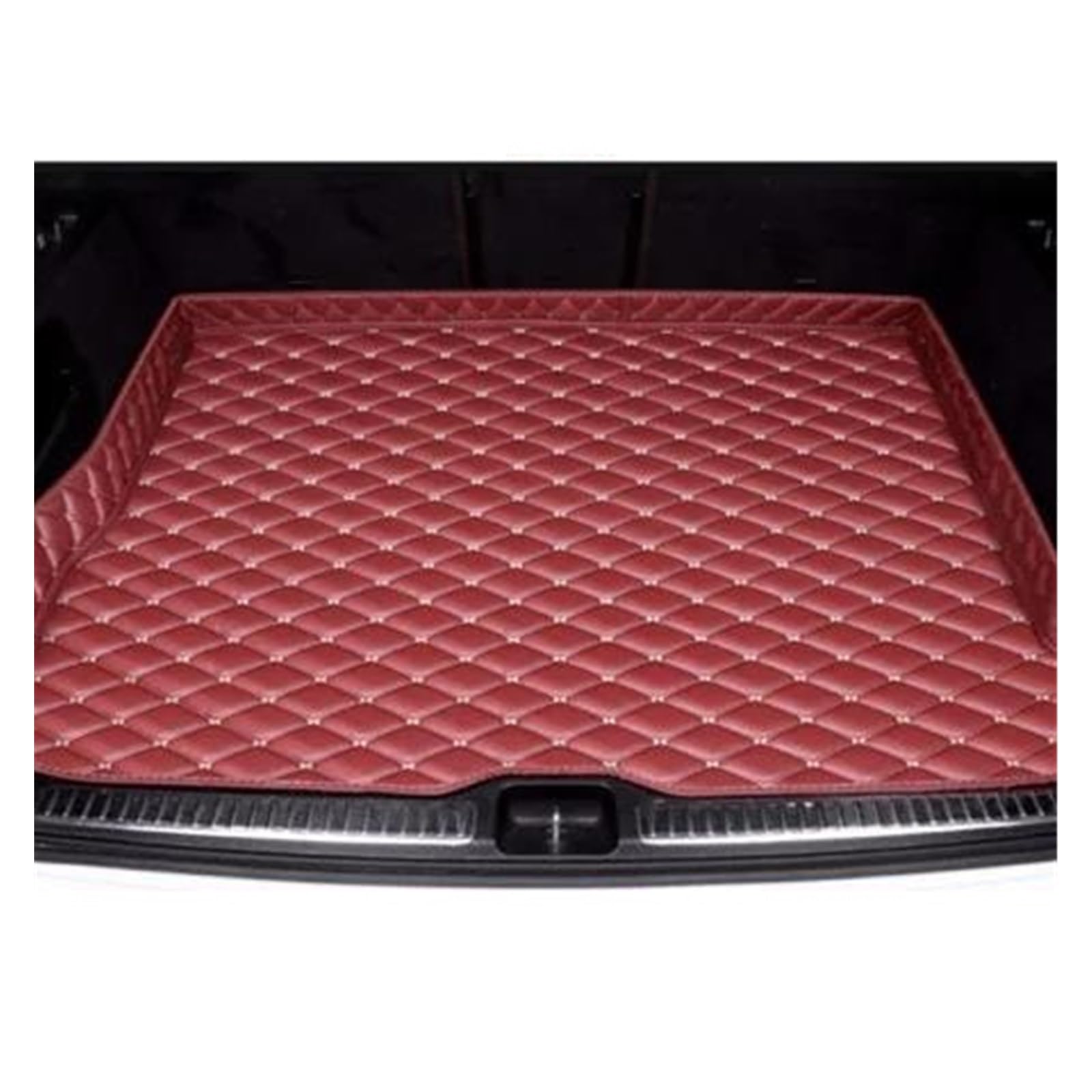 Kofferraum Schutzmatte Kofferraumwanne Für Land Für Rover Für Range Für Rover Für Sport Für Evoque Für Discovery 4 Für Freelander Lr2 Für Rover 75 Für Defender Kofferraummatten(Wine red) von HONGYISM