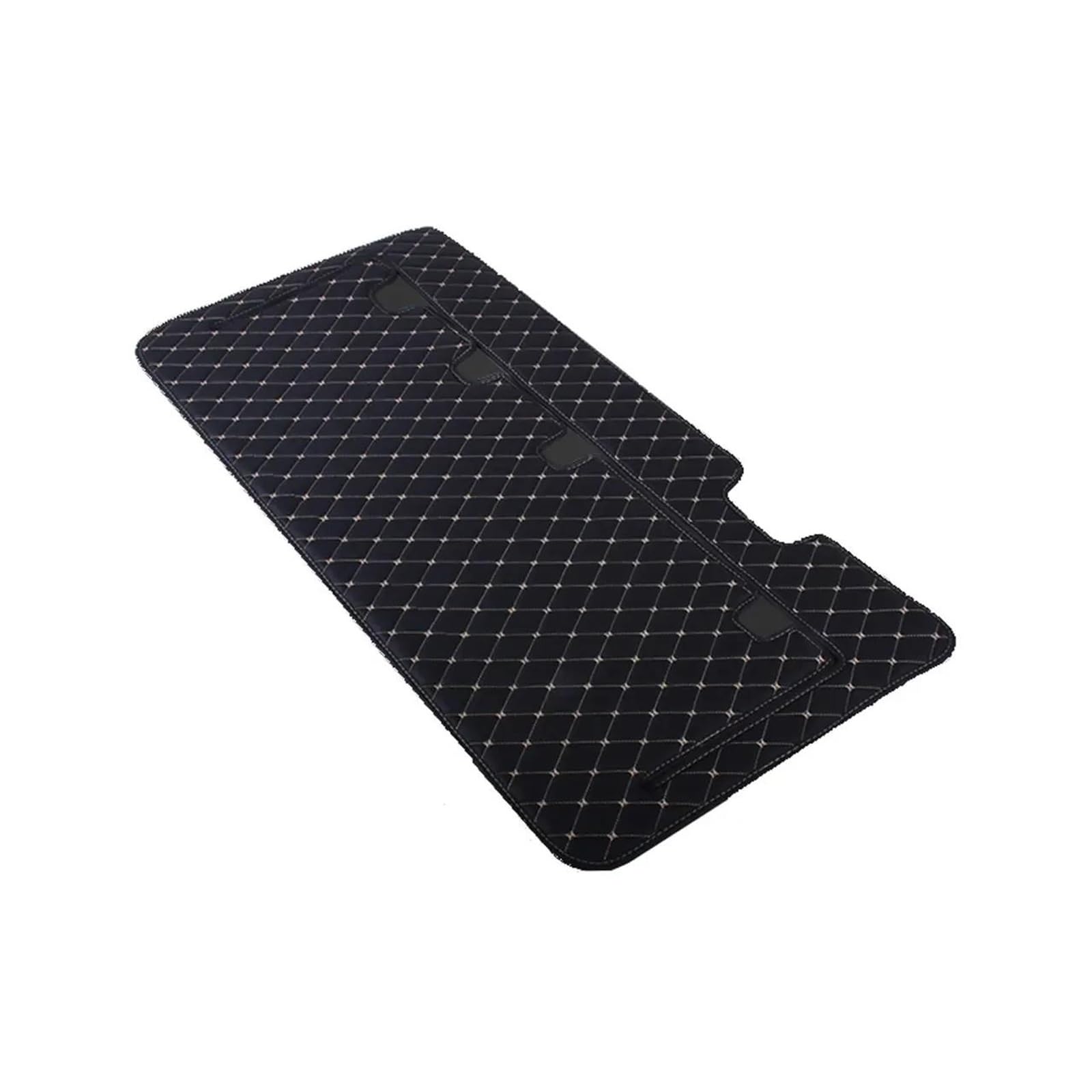 Kofferraum Schutzmatte Kofferraumwanne Für Toyota Für Land Für Cruiser Prado 150 2010-2018 Kick Tray Fracht Hinten Stamm Heckklappe Heckklappe Tür Matte Abdeckung Boden Teppich Schlamm Pad(Schwarz) von HONGYISM