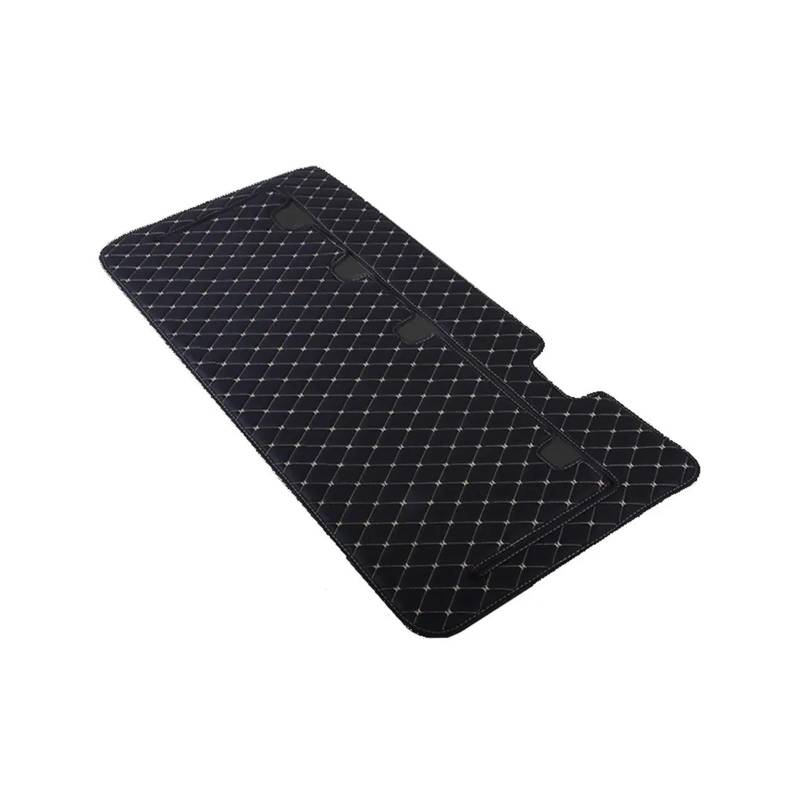 Kofferraum Schutzmatte Kofferraumwanne Für Toyota Für Land Für Cruiser Prado 150 2010-2018 Kick Tray Fracht Hinten Stamm Heckklappe Heckklappe Tür Matte Abdeckung Boden Teppich Schlamm Pad(Schwarz) von HONGYISM