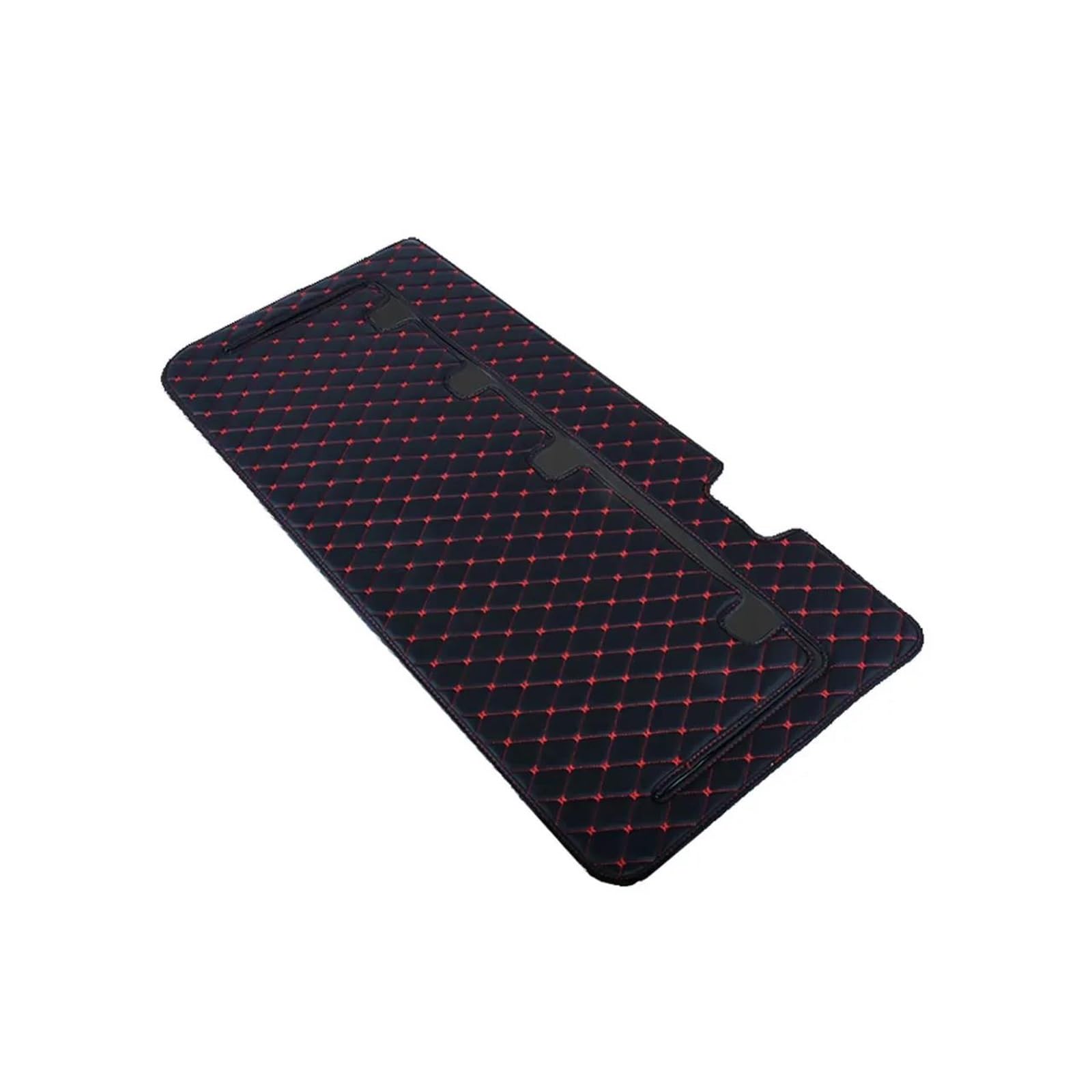 Kofferraum Schutzmatte Kofferraumwanne Für Toyota Für Land Für Cruiser Prado 150 2010-2018 Kick Tray Fracht Hinten Stamm Heckklappe Heckklappe Tür Matte Abdeckung Boden Teppich Schlamm Pad(Rot) von HONGYISM