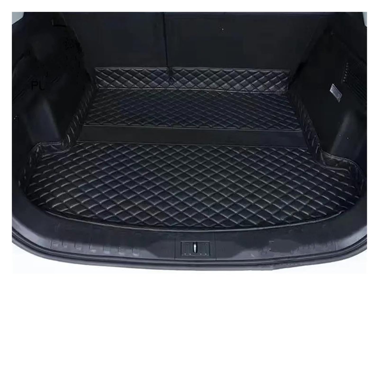 Kofferraum Schutzmatte Kofferraumwanne Für Toyota Für RAV4 XA50 2019 2020 2021 2022 2023 Für RAV 4 XA 50 Für Hybrid Cargo-Liner Abdeckung Pad Teppich Leder Auto Kofferraummatte Zubehör(D) von HONGYISM