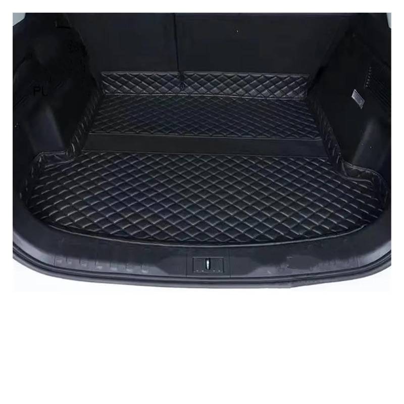 Kofferraum Schutzmatte Kofferraumwanne Für Toyota Für RAV4 XA50 2019 2020 2021 2022 2023 Für RAV 4 XA 50 Für Hybrid Cargo-Liner Abdeckung Pad Teppich Leder Auto Kofferraummatte Zubehör(D) von HONGYISM