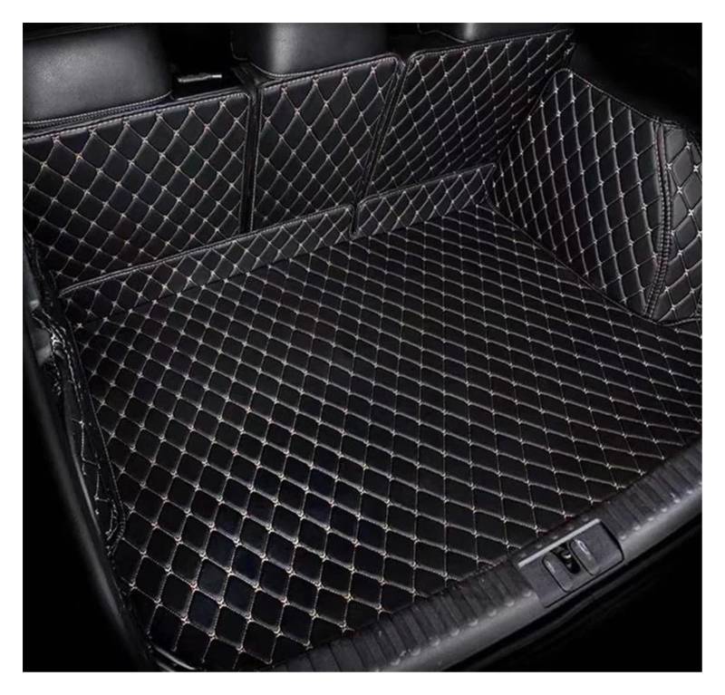 Kofferraum Schutzmatte Kofferraumwanne Für Volvo Für XC60 2015 2014 2013 2012 2011 2010 2009 Kofferraummatten Teppiche Cargo-Liner Teppiche Abdeckung Innenausstattung Autozubehör(BIACK BEIGE 3D) von HONGYISM