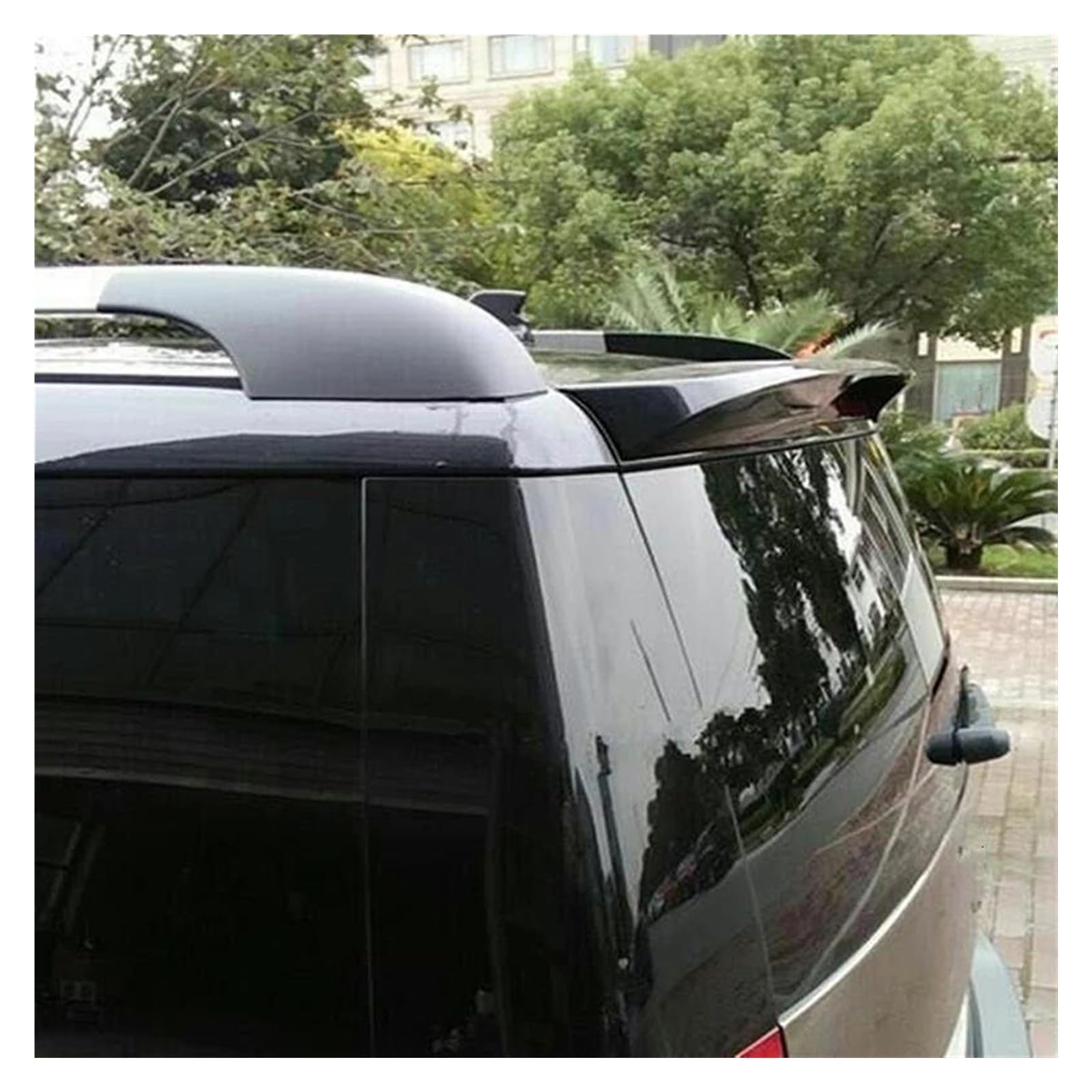 Kofferraum SpoilerHeckflosse Auto Schwanz Flügel Dekoration ABS Kunststoff Unlackiert Primer Hinten Stamm Dach Spoiler Für Skoda Für Yeti Spoiler 2013 2014 2015 2016 2017 Wing Heckspoiler(Schwarz) von HONGYISM