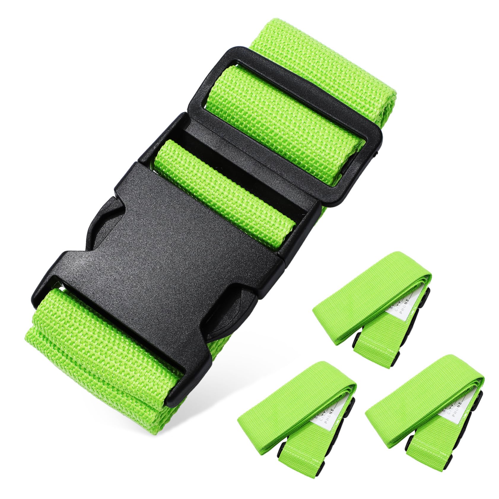 HOODANCOS 4Stücke Gepäckgurt Einstellbare Reisekoffergurte Fluoreszierendem Robuste Gepäcksicherungsgurte für Sicheres Reisen für Koffer und Reisegepäck HOODANCOS 4Stücke Gepäckgurt Einstellbare Reisekoffergurte Fluoreszierendem Robuste Gepäcksicherungsgurte für Sicheres Reisen für Koffer und Reisegepäck von HOODANCOS
