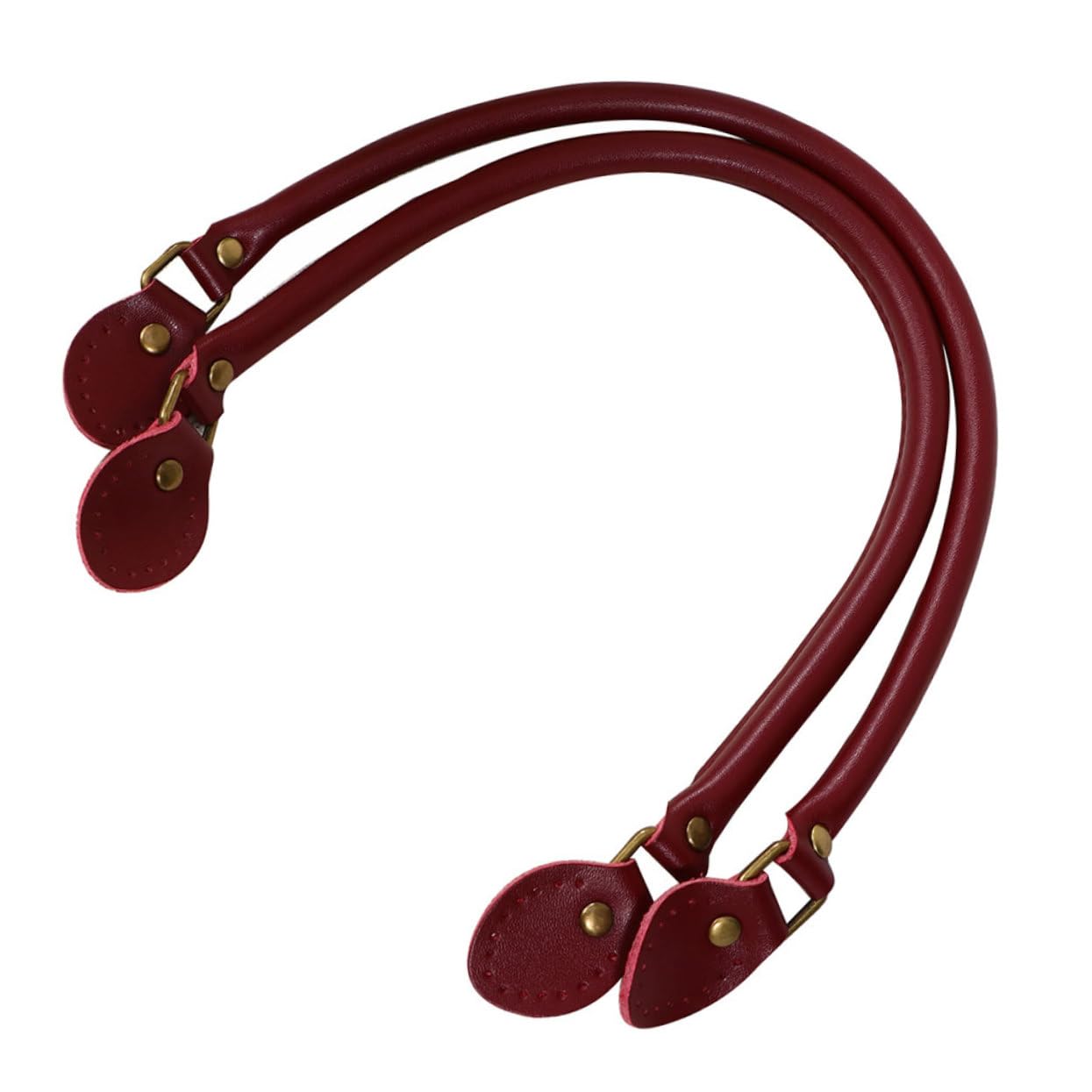 HOODANCOS Handtaschenriemen Echtem Leder Weinrot Ersatzgriff für DIY Taschen für Schulter und Umhängetaschen Langlebig und Perfektes Zubehör für Ihre HOODANCOS Handtaschenriemen Echtem Leder Weinrot Ersatzgriff für DIY Taschen für Schulter und Umhängetaschen Langlebig und Perfektes Zubehör für Ihre von HOODANCOS