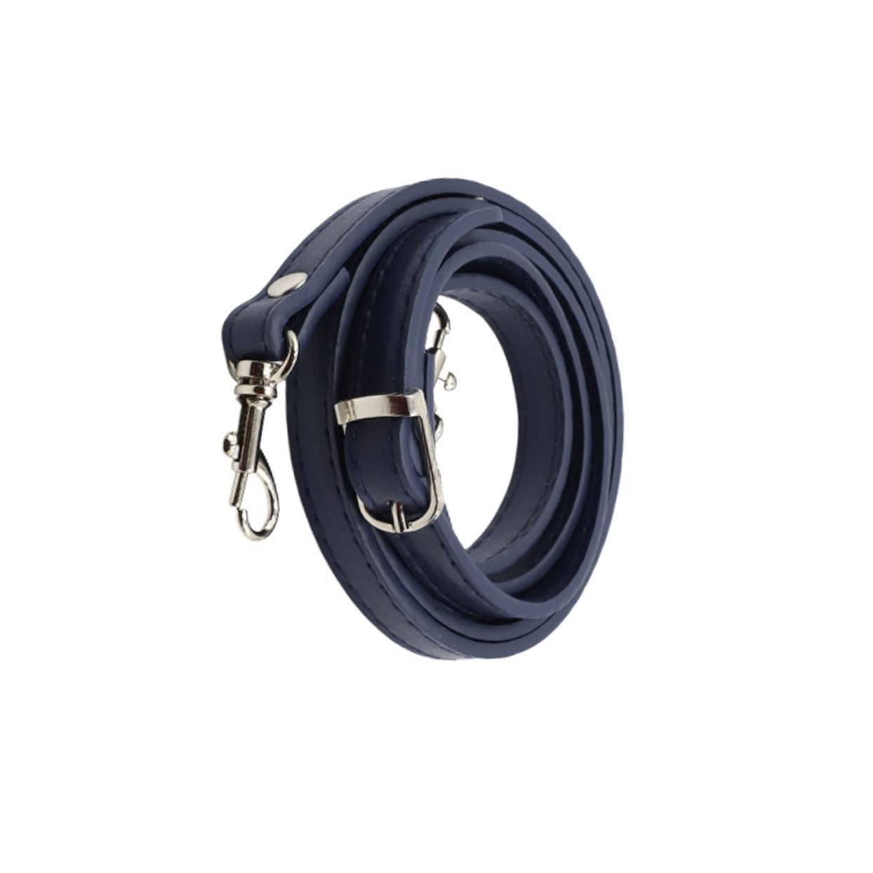 HOODANCOS Verstellbarer PU Leder Schultergurt für Handtaschen Stilvoller Ersatzgurt Dunkelblau für Umhängetaschen Crossbody Bags und Messenger Pouches HOODANCOS Verstellbarer PU Leder Schultergurt für Handtaschen Stilvoller Ersatzgurt Dunkelblau für Umhängetaschen Crossbody Bags und Messenger Pouches von HOODANCOS