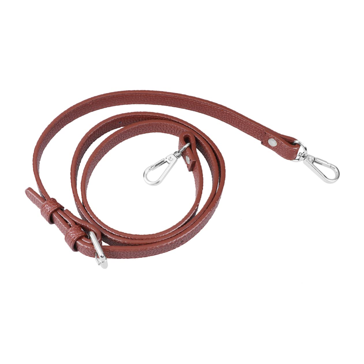 HOODANCOS Verstellbarer PU Schultergurt für Handtaschen Robuster Ersatzriemen mit Silberner Schnalle für Messenger und Sporttaschen Perfektes Zubehör für Ihre HOODANCOS Verstellbarer PU Schultergurt für Handtaschen Robuster Ersatzriemen mit Silberner Schnalle für Messenger und Sporttaschen Perfektes Zubehör für Ihre von HOODANCOS