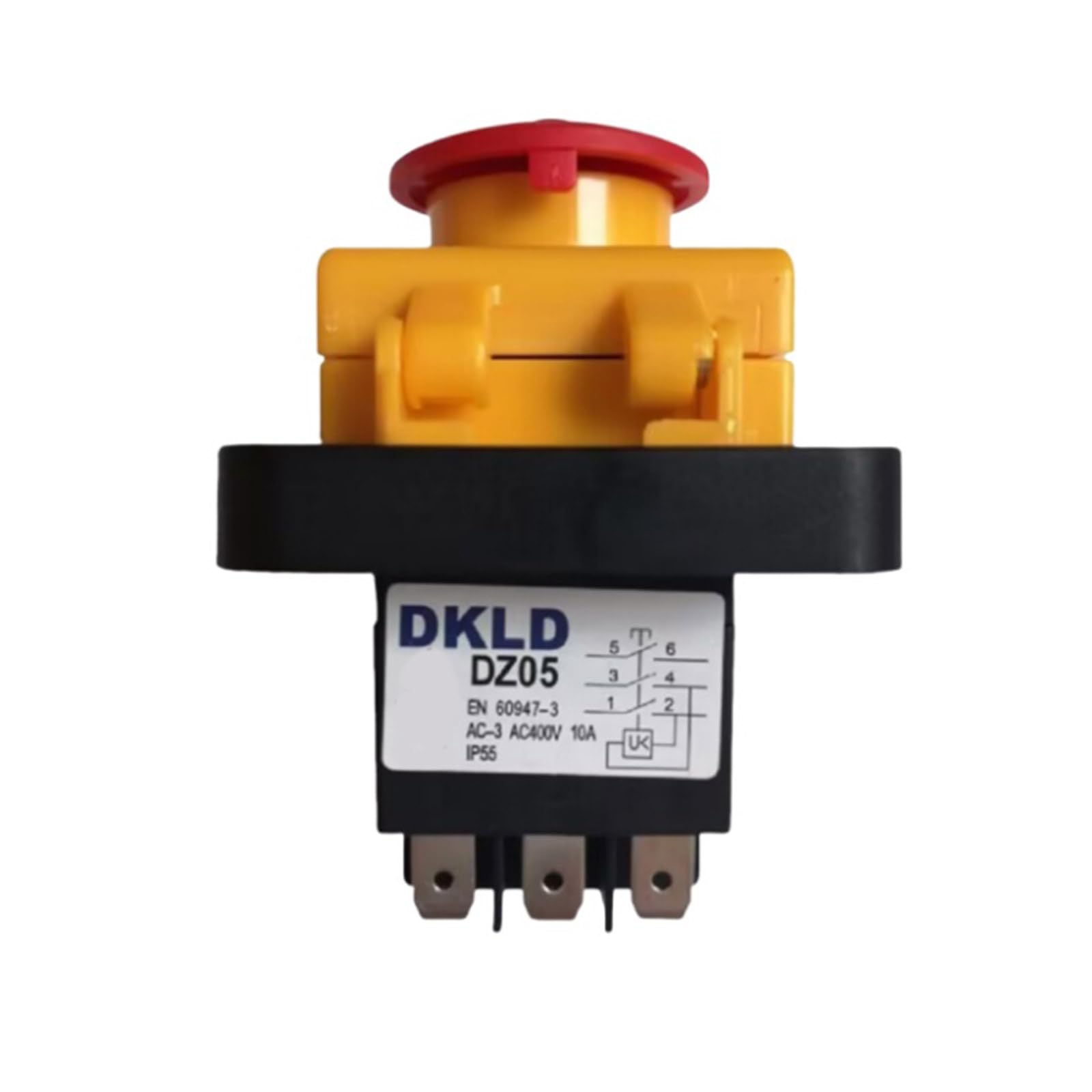 Elektromagnetische Leistungsschalter mit 7-poligem Multifunktions-7-poligem Drucktaster, einfach zu installieren, für Projekte und von HOOLRZI