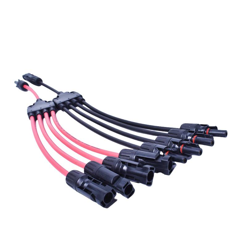 Industrielle Solarplatine, einfaches Verbindungskabel, 10 AWG, Y-Abzweigadapter, einfache Handmontage, Y-Abzweigverbinder, 280 mm von HOOLRZI