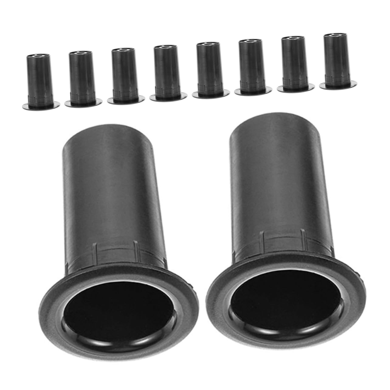 HORIALENCE 10 Stück Schallschlauch für Lautsprecher Kunststoff-Subwoofer-Port-Rohr Subwooferröhre Lautsprecheranschlussröhrchen für Bass Sprecherbeine Heckanschluss Abs Black HORIALENCE 10 Stück Schallschlauch für Lautsprecher Kunststoff-Subwoofer-Port-Rohr Subwooferröhre Lautsprecheranschlussröhrchen für Bass Sprecherbeine Heckanschluss Abs Black von HORIALENCE