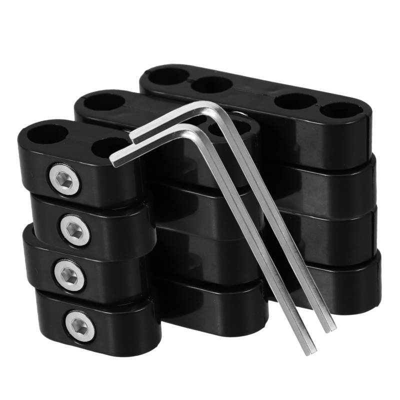 HORIALENCE 14 Pcs Auto Motor -zündkerzendrahtabscheider Trenner Orgemizer Zünddrahtabscheider Halterwagen Ersatzteile Teile von HORIALENCE
