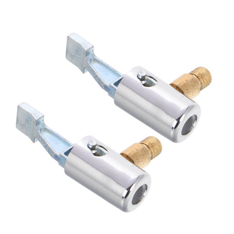HORIALENCE 2 Stück Luftpumpenanschluss Adapter Für Reifenfüllschlauch Adapter Für Reifenventile Sperren, Aufblasen, Sperren des Luftspannfutters Reifenspanndüse Zinklegierung von HORIALENCE