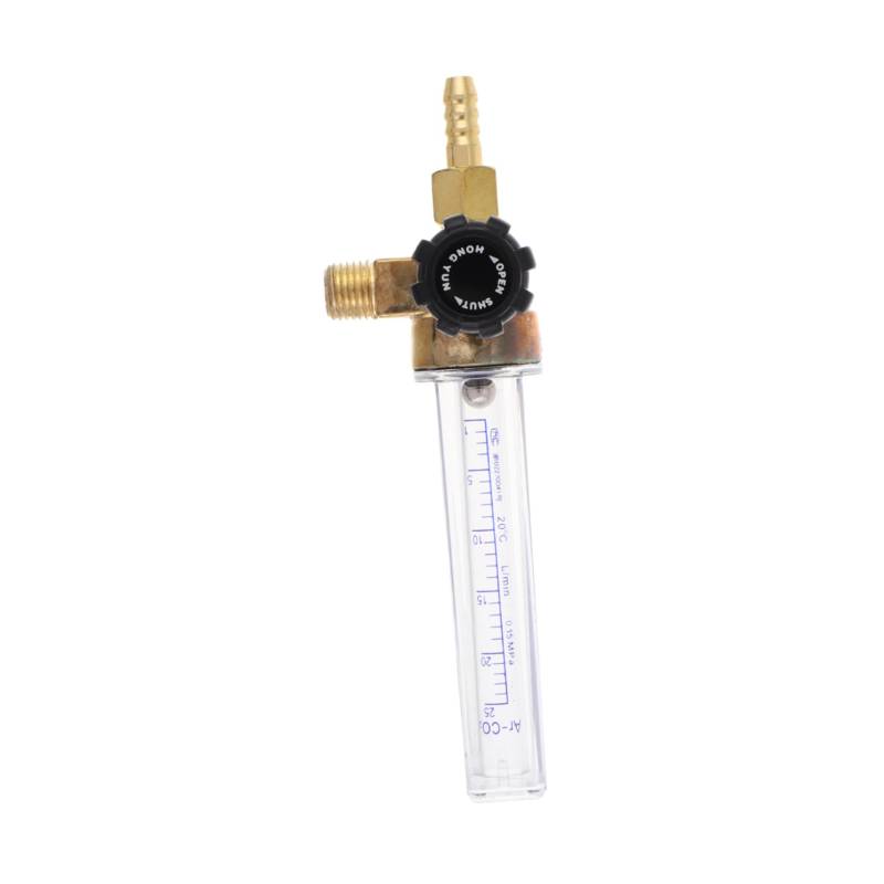 HORIALENCE Durchflussmesser Kohlendioxidgasströmungsmesservorrichtung Meeresluftverbrauchsmessgerät Industrieller Gasfluss Luftstromkontrollmesser Luftmengenmesser-werkzeug Gasmessgerät Psa von HORIALENCE