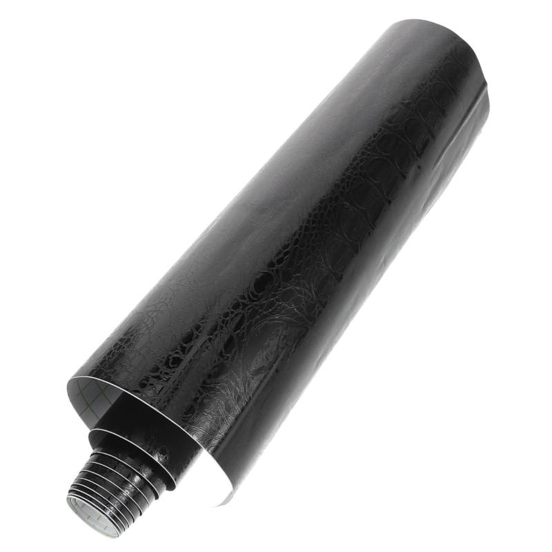 HORIALENCE Lackschutzfolie für Autos Auto Innenraum Folie Selbstklebende vinylfolie für Poolabdeckungen Vinyl-Motorhaubenfolie mit Grafiken Schwarze Autofolie Auto Wickeln PVC Black von HORIALENCE