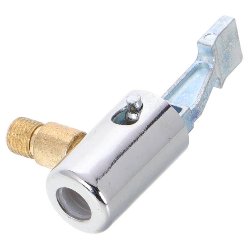 HORIALENCE Luftpumpenanschluss Luftschlauchende Luftspannfutter Mit Clip Arretierbar Luftkompressor-reifenfüller-aufsatz Luftpumpenadapter Presta-ventil-luftspannfutter Zinklegierung von HORIALENCE