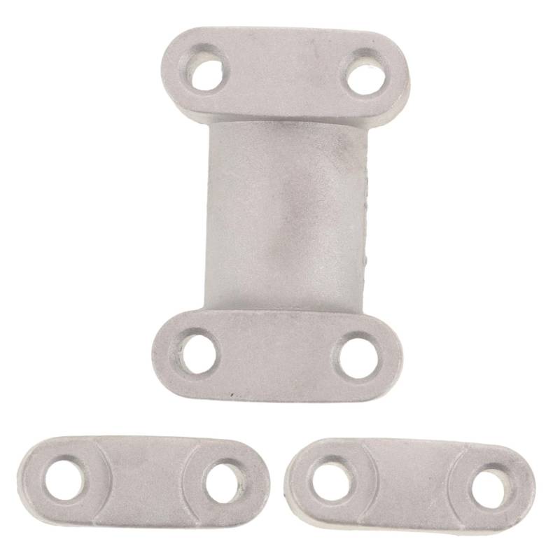 HORIALENCE Motorradklemmen-Riser-Adapter Mini-fahrradlenker Lenkerhalterung Motorrad-Riser Lenkererhöhung Lenkergriff Mini-Fahrrad-lenkerklemmen Mini Dirt Bike Aluminiumlegierung Silver von HORIALENCE