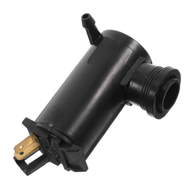 HORIALENCE Sprühdüse für Scheibenwaschanlage wasserpumpe Scheibenwischer mit Spritzwasser Scheibenwaschdüsen-Kit Waschwasserschlauch Auto-Frontscheibenwaschanlage Kühlmitteldüse Plastik Black von HORIALENCE