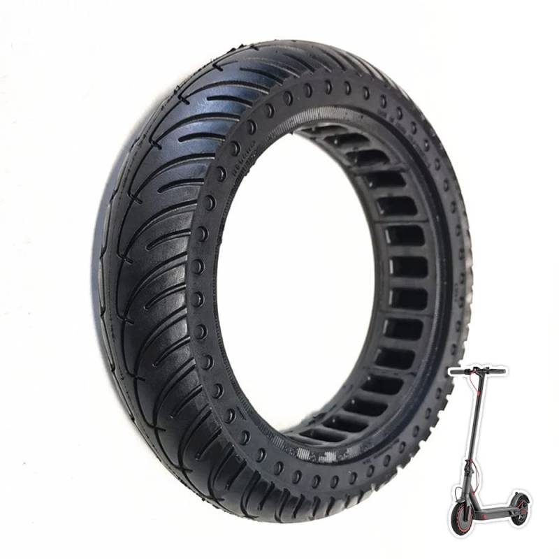 HORO.ES Solid Reserverad Version 3 Ersatzfelge 2 Größen 8,5" und 10" | Kompatibel mit Xiaomi Scooter M365 / 1S / Essential/Pro / PRO2 8.5" Schwarz von HORO.ES