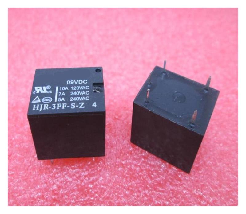 10pcs, HJR-3FF-S-Z-9VDC HJR-3FF-S-Z-09VDC HJR3FFSZ HJR-3FF-S-Z 09VDC 9VDC DC9V 9V relay DIP5 HOROJDTH von HOROJDTH