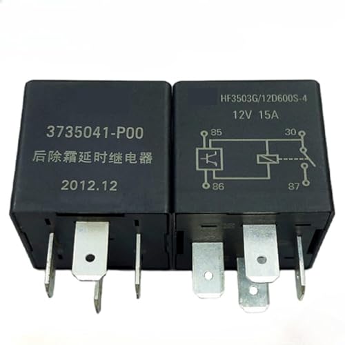 1pcs/lot relay:3735041-P00 12V HF3503G/12D600S-4 Rear defrost delay relay HOROJDTH von HOROJDTH