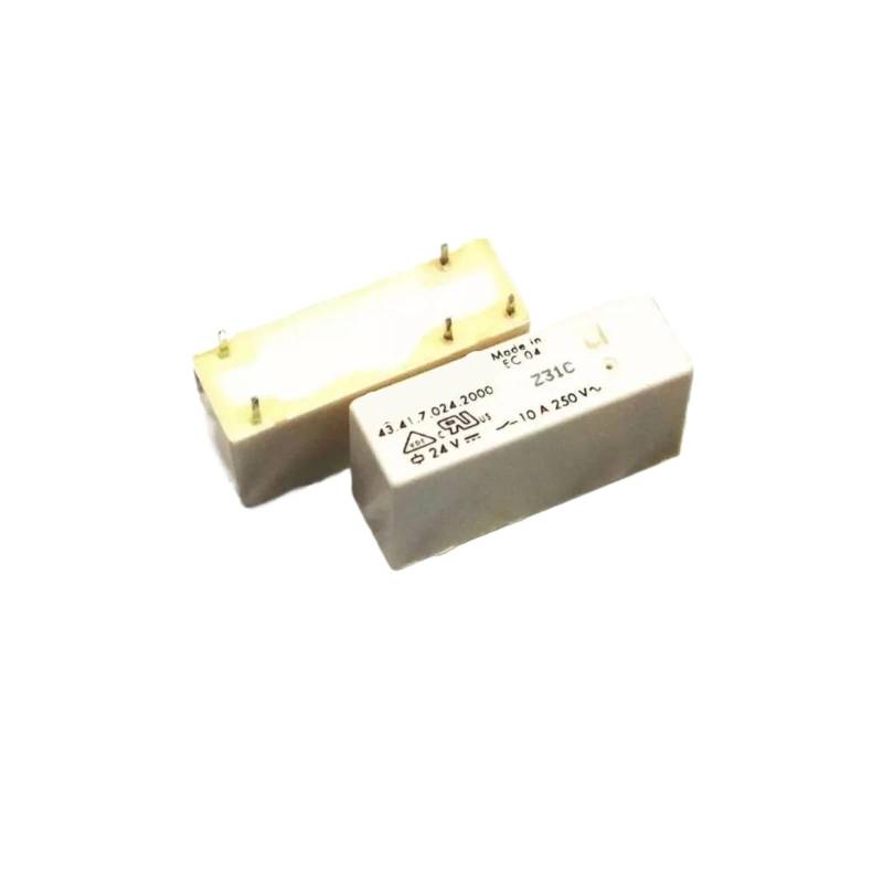 5PCS 43.41.7.024.2000 10A 24VDC 43.41 relay 5 feet 10A conversion 24VDC HOROJDTH von HOROJDTH