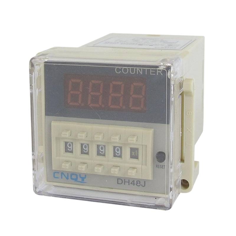 DH48J-8 DC24V 50/60Hz 1-900LED display screen digital sensor counter relay, eight pins HOROJDTH von HOROJDTH