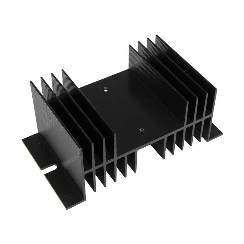 FHSW01-70B black 70 * 125 * 50 mm 60A single-phase solid state relay heat sink/radiator FHS-S60B HOROJDTH von HOROJDTH