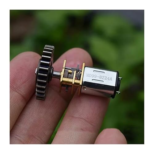 GA12-N20 12mm Full Metal Gearbox Gear electronic starter DC 3V 5V 6V 69RPM Slow Speed Large Torque Gearbox Reduction electronic starter DIY Robot Car HOROJDTH von HOROJDTH