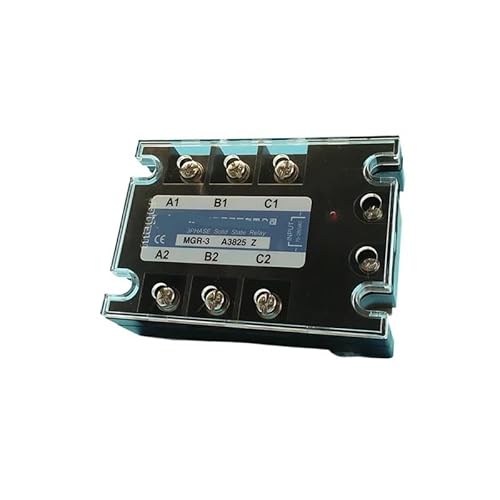 High Power 3 Phase SSR Solid State Relay AC70-280V Loading AC380V 25A with Aluminum Heat Sink HOROJDTH von HOROJDTH