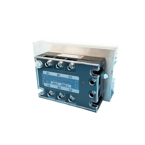 High SSR AC-AC 70-280VAC Control 380VAC 40A 3 Phase Solid State Relay wtih Heat Sink HOROJDTH von HOROJDTH