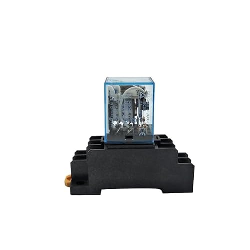 MY2N-J DC 6V Coil Green LED Power Relay 8 Pins DPDT 2NO 2NC w Base HOROJDTH von HOROJDTH