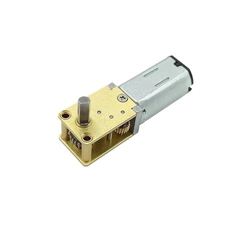 N30 Full Metal Gearbox Gear electronic starter DC 3V-12V 135RPM-580RPM Slow Speed Large Torque Reduction electronic starter Right Angle D-shaft Robot HOROJDTH von HOROJDTH