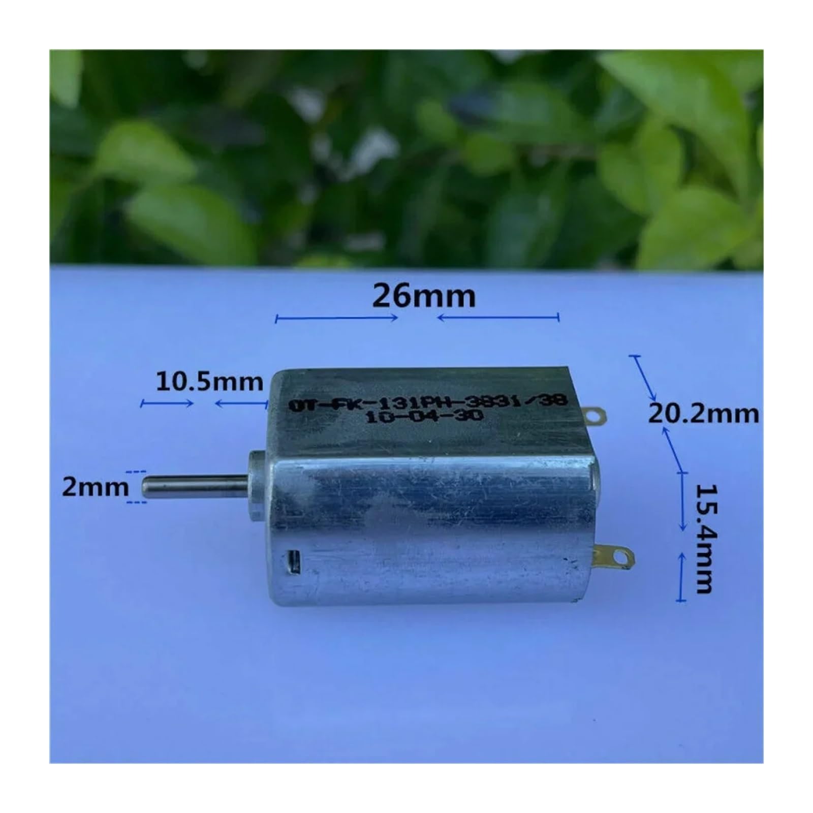 OT-FK-131PH-3831 Carbon Brush electronic starter DC 3V 3.7V 5V 35000RPM High Speed 130 Upgrade electronic starter DIY Toy Slot Car Boat HOROJDTH von HOROJDTH