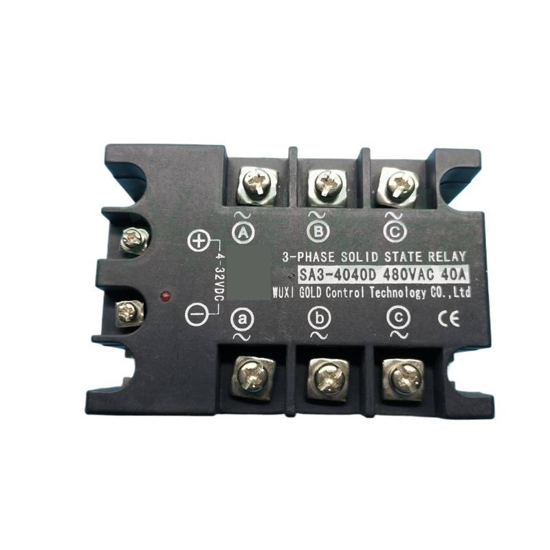 Three-phase solid state relay SA3-4040D 480VAC 40A DC controlled AC 4-32VDC HOROJDTH von HOROJDTH