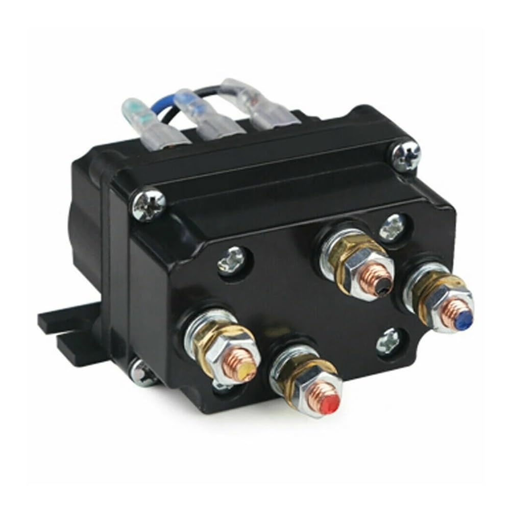 Winch Remote Contactor 12V 250A Solenoid Contactor Winch Control Solenoid Relay Twin Wireless Remote Recovery for Car Truck HOROJDTH Winch Remote Contactor 12V 250A Solenoid Contactor Winch Control Solenoid Relay Twin Wireless Remote Recovery for Car Truck HOROJDTH von HOROJDTH