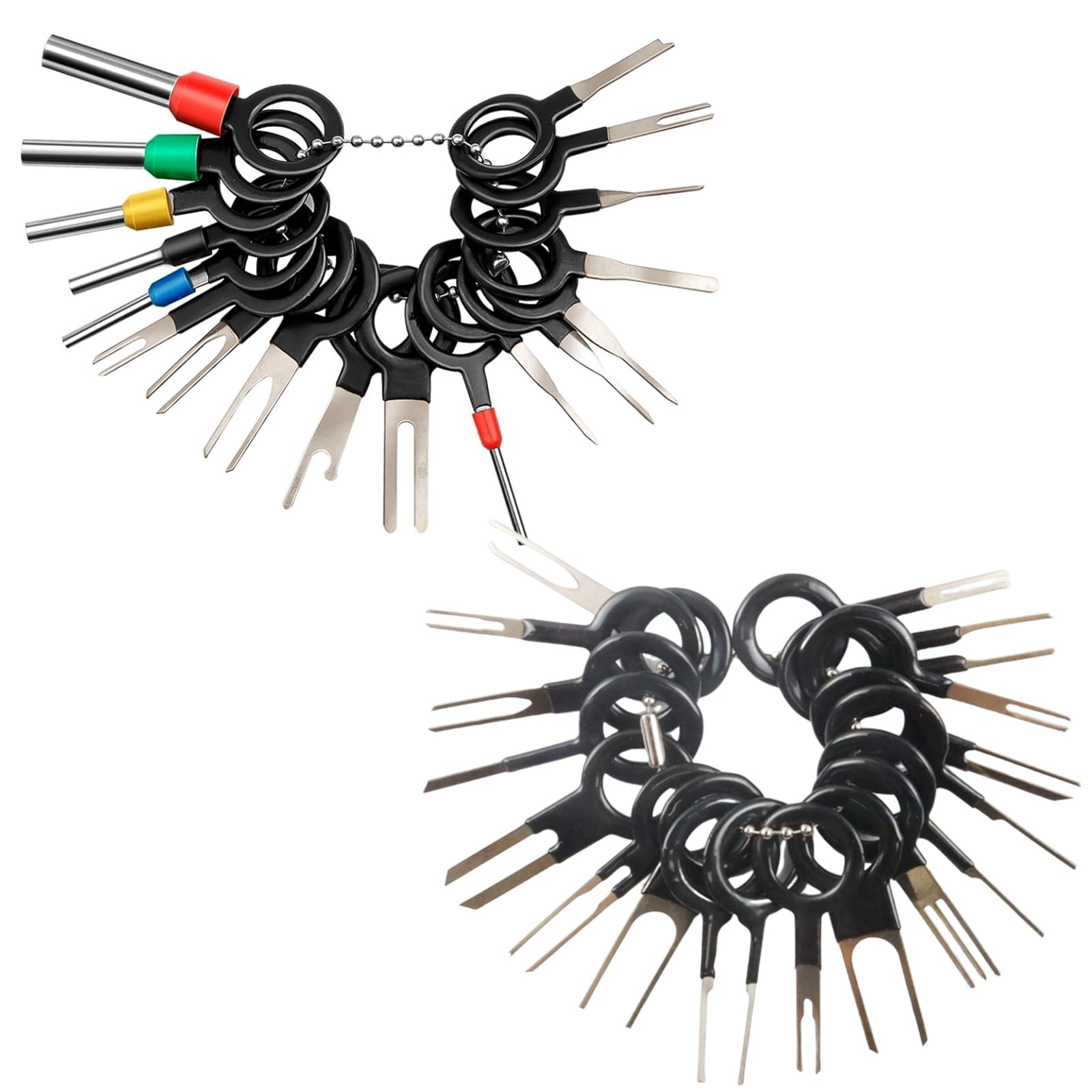 36 Pieces Entriegelungswerkzeug Terminal Removal Tool Kit for Car Auto Entriegelungswerkzeug Wire Connector Pin Release Key Extractor Tools Set KFZ Kabel Stecker Ausbau Werkzeug für Rundsteckkontakte 36 Pieces Entriegelungswerkzeug Terminal Removal Tool Kit for Car Auto Entriegelungswerkzeug Wire Connector Pin Release Key Extractor Tools Set KFZ Kabel Stecker Ausbau Werkzeug für Rundsteckkontakte von HORREX