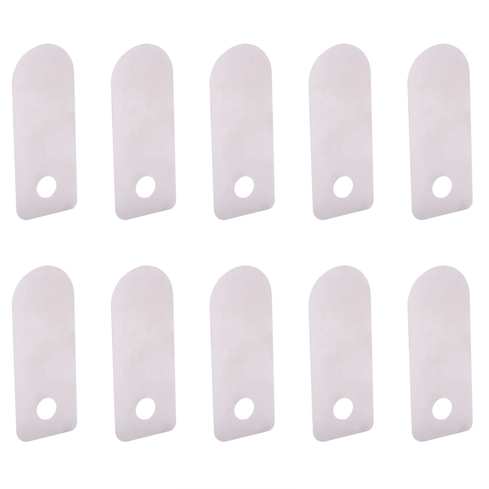 Ventilplatte, Luftkompressor-Ventilplatte Langzeitlagerung Verwendung mit 10 Ersatz-Ventilplatten für die Wartung des Luftkompressors(Kurze Ventilplatte 13 * 33mm) von HOUH