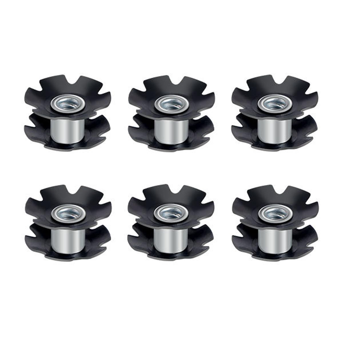 HOUSON 6PCS Fahrrad Sternmutter, Bike Ahead Steuersatz Vordergabel Sternmutterkern Fahrradgabel Steertubes Muttern HOUSON 6PCS Fahrrad Sternmutter, Bike Ahead Steuersatz Vordergabel Sternmutterkern Fahrradgabel Steertubes Muttern von HOUSON