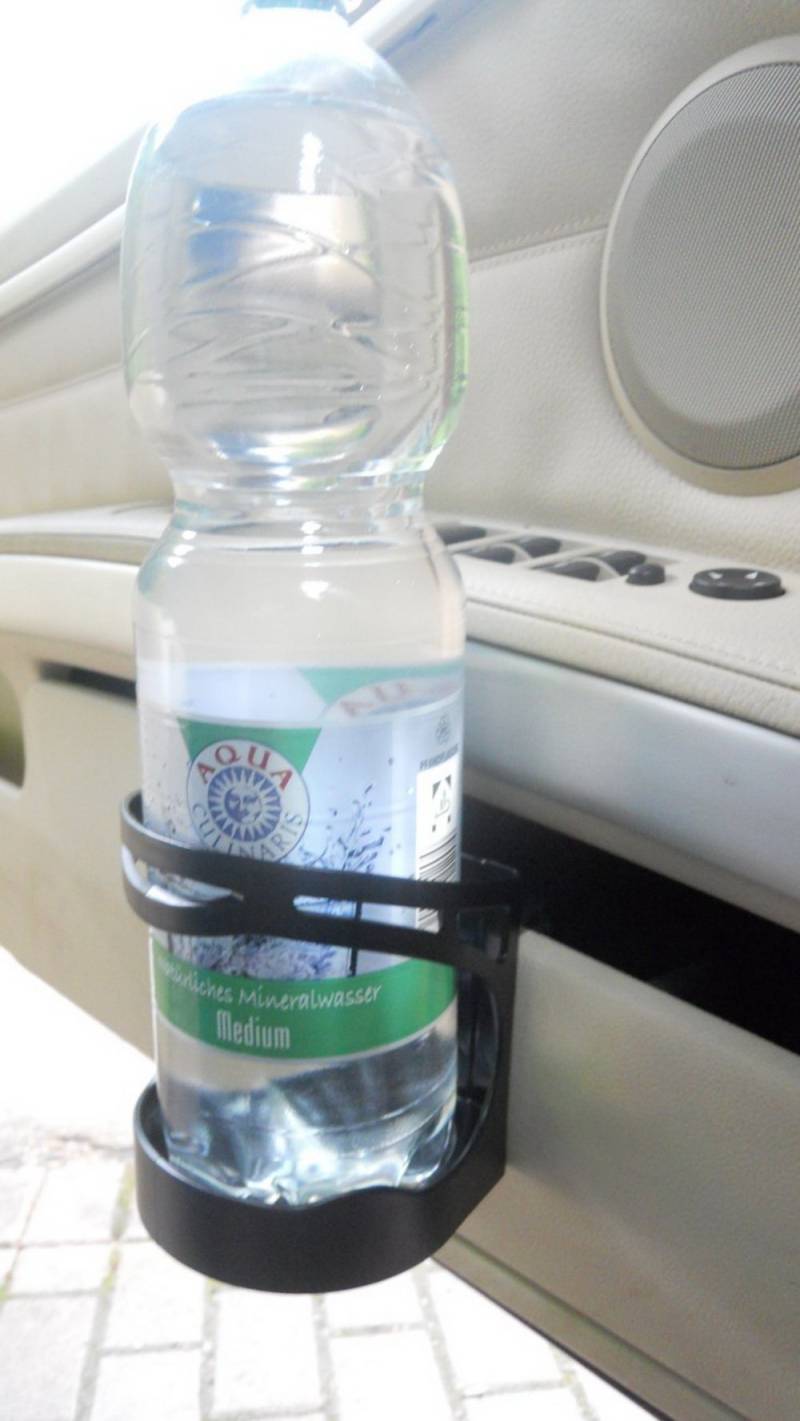 HP Autozubehör Bottle Butler Flaschenhalter SW - Schwarz - Polypropylen - 2 Liter - CAR DRINK HOLDER - CUP_HOLDER - Becherhalter von HP Autozubehör