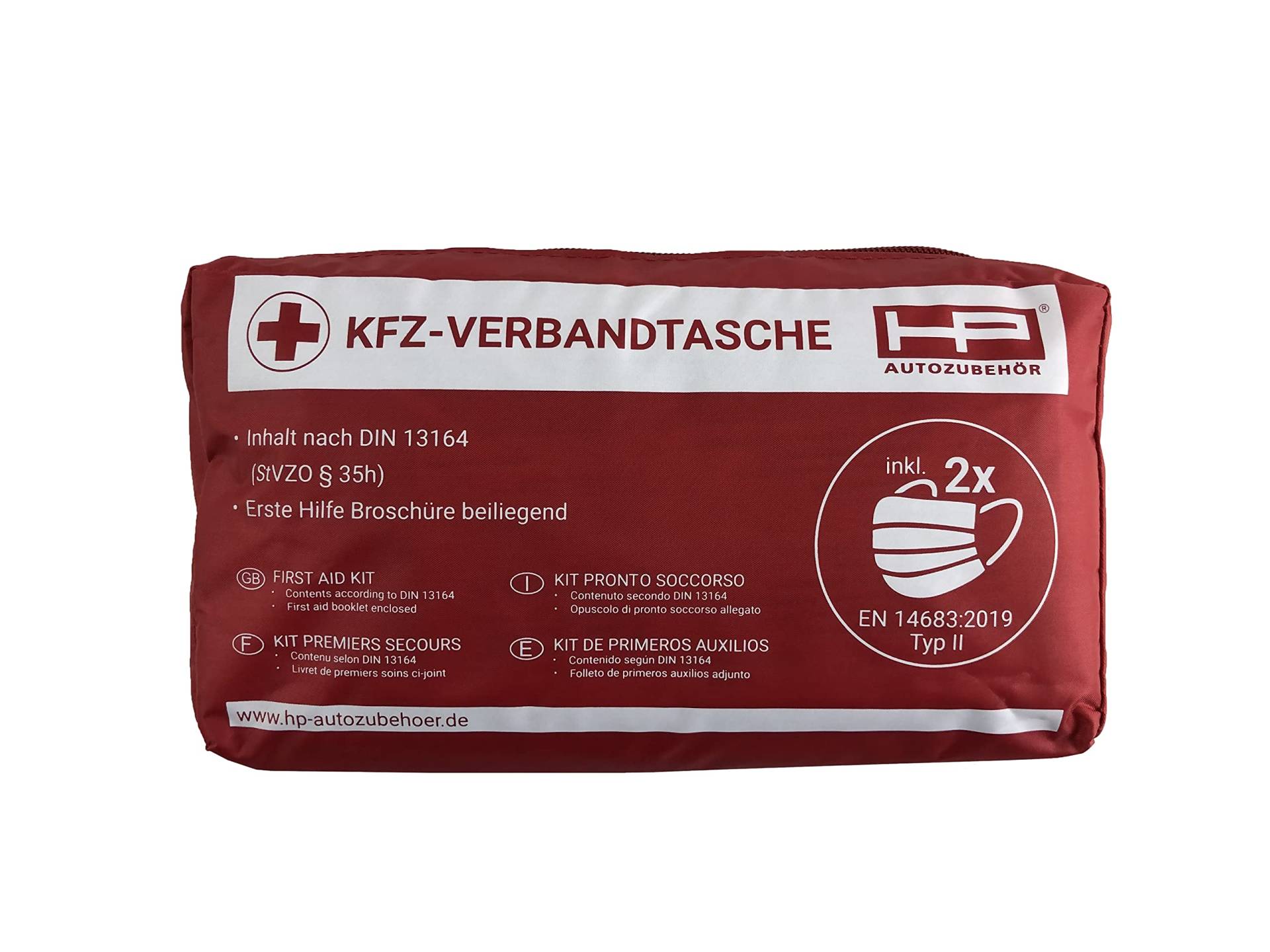 HP Autozubehör 10049 KFZ-Verbandtasche 2022 NEU Erste Hilfe Tasche, Notfall-Set Auto, DIN 13164:2022, First Aid Kit Rot HP Autozubehör 10049 KFZ-Verbandtasche 2022 NEU Erste Hilfe Tasche, Notfall-Set Auto, DIN 13164:2022, First Aid Kit Rot von HP Autozubehör