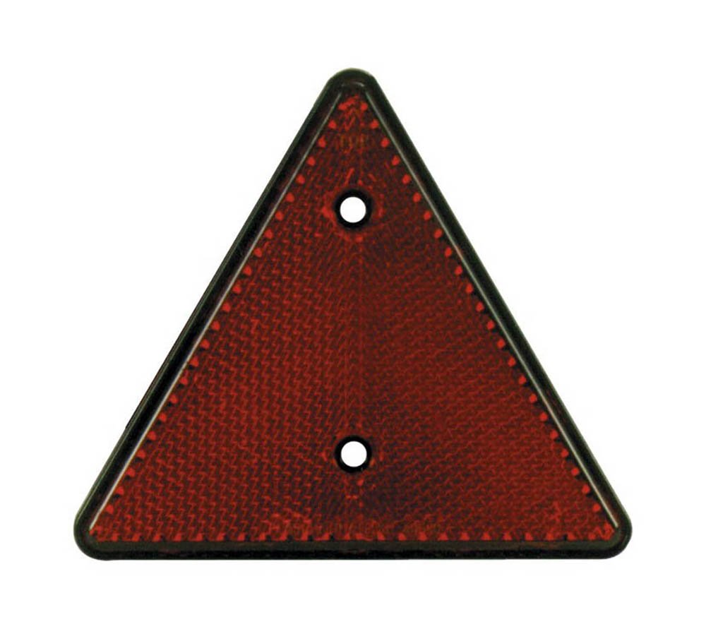 HP-Autozubehör 10131 Dreieck-Rückstrahler Rot, Schenkel 150x150mm, Höhe 135mm von HP Autozubehör