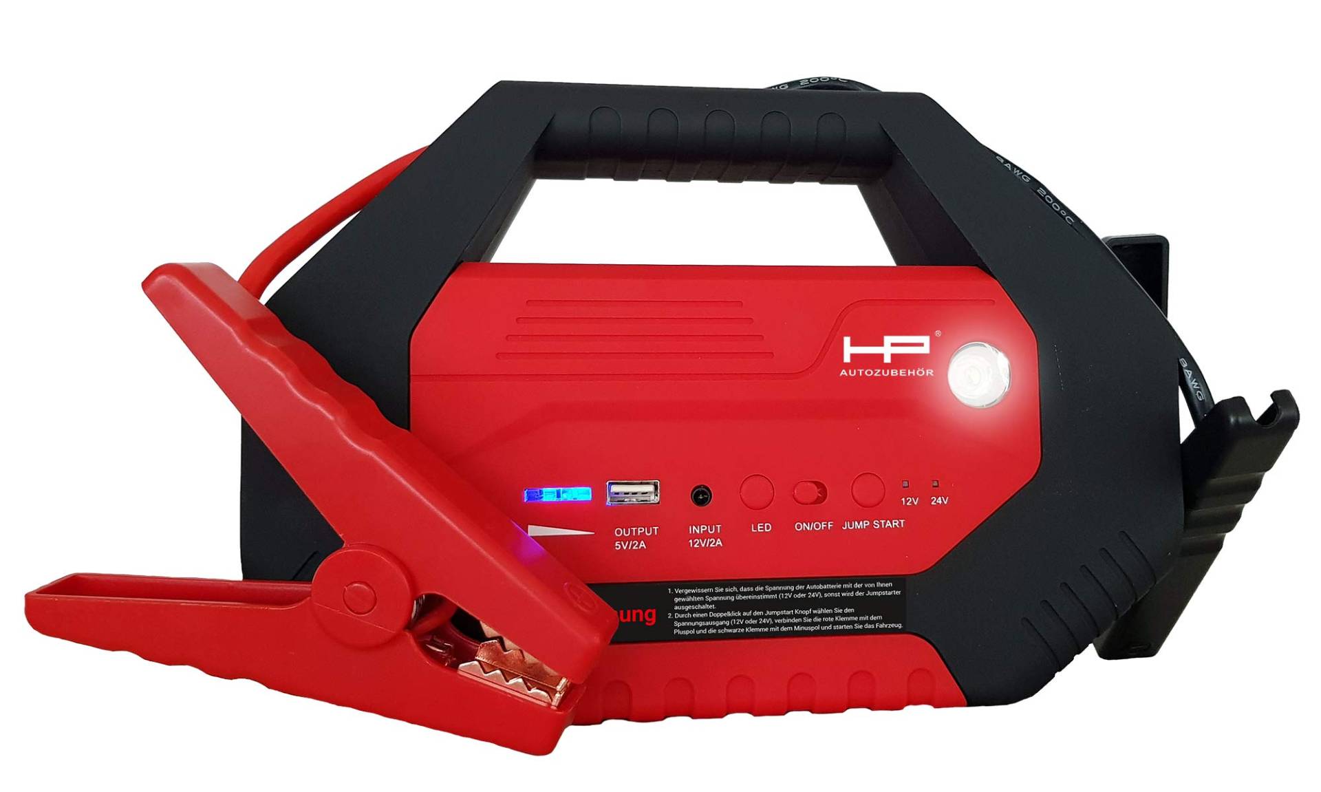 HP-Autozubehör 20976 Power Pack 1000A mit Starthilfe HP-Autozubehör 20976 Power Pack 1000A mit Starthilfe von HP Autozubehör