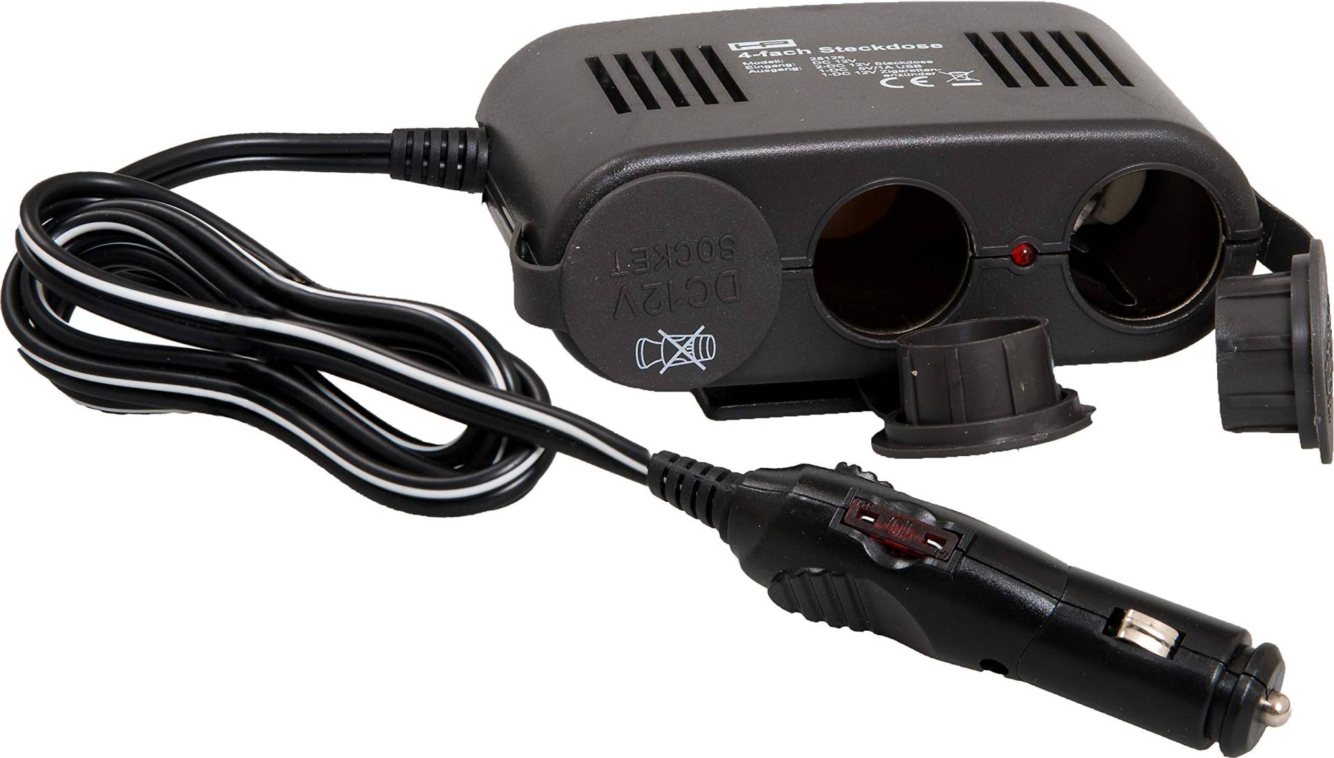 HP-Autozubehör 28126 Steckdose 4-fach HP-Autozubehör 28126 Steckdose 4-fach von HP Autozubehör