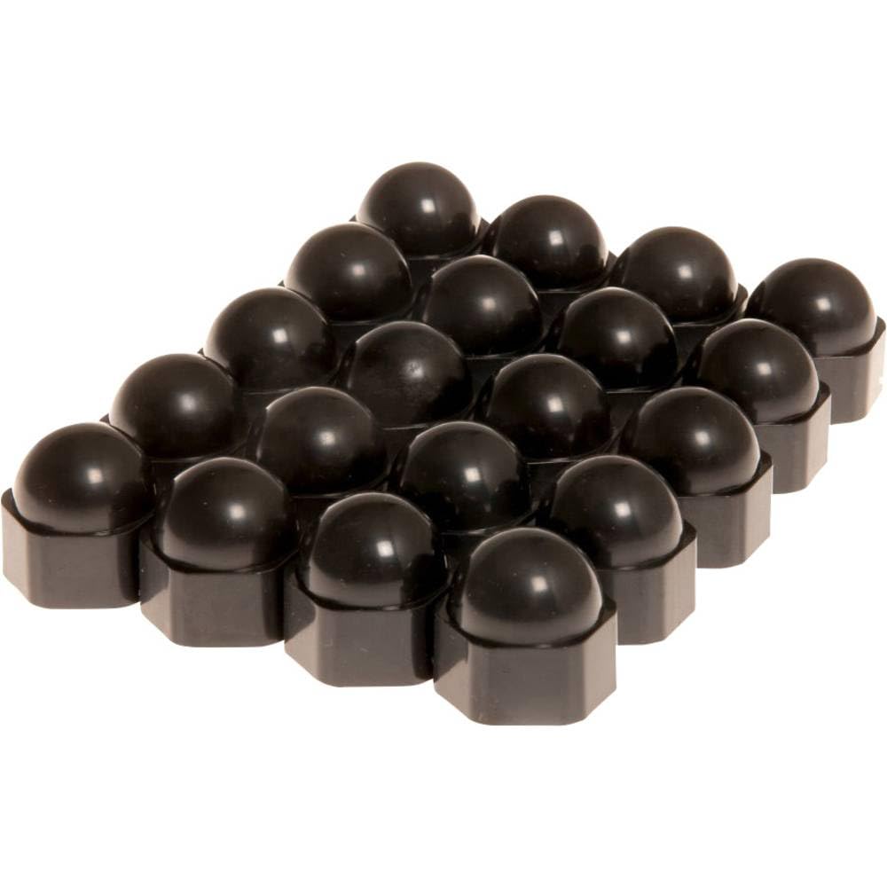 HP-Autozubehör 82728 Radmuttern-Kappen Rallye Caps 20 Stück Schwarz 17 mm HP-Autozubehör 82728 Radmuttern-Kappen Rallye Caps 20 Stück Schwarz 17 mm von HP Autozubehör