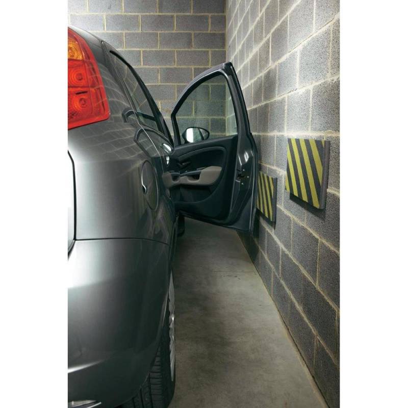 HP 18325 Wandschutz Garagenschutz Set GELB/SCHWARZ 50x25x2,5 cm von HP Autozubehör
