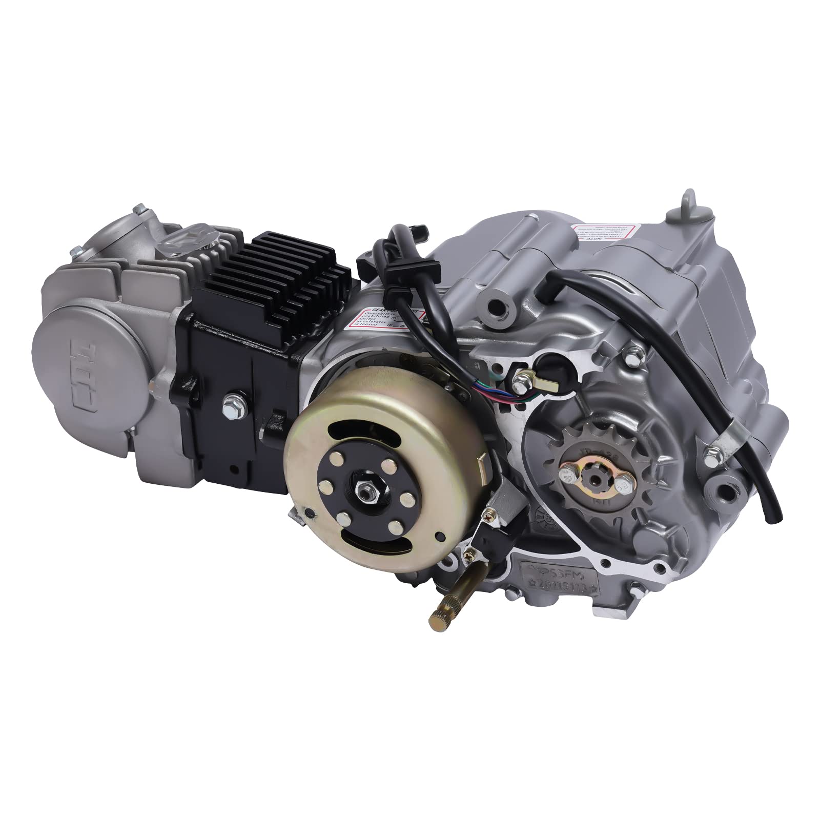 Motorradmotor 125CC Einzylinder 4-Takt Kickstarter Motor Aluminium Gussstahl CDI von HPDTZ
