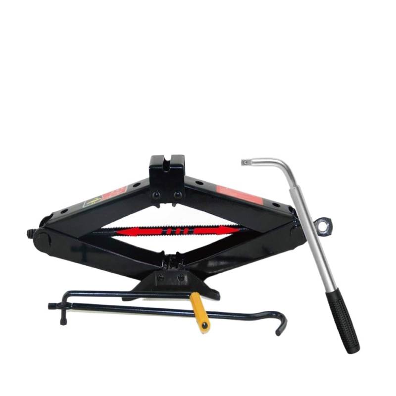 Wagenheber Hydraulisch, 2,5-t-Wagenheber, handbetriebenes Reifenwechselwerkzeug for kleine Autos, arbeitssparender, am Auto montierter Scherenheber,Einfach zu bedienen und zu tragen(Extended Rocker) von HPHPH