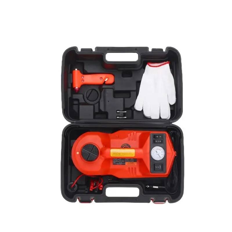 Wagenheber Hydraulisch, 5Ton Auto 12V Jack Elektrische Spanner Werkzeug Hydraulische Jack Set Auto Reparatur Werkzeuge,Einfach zu bedienen und zu tragen von HPHPH