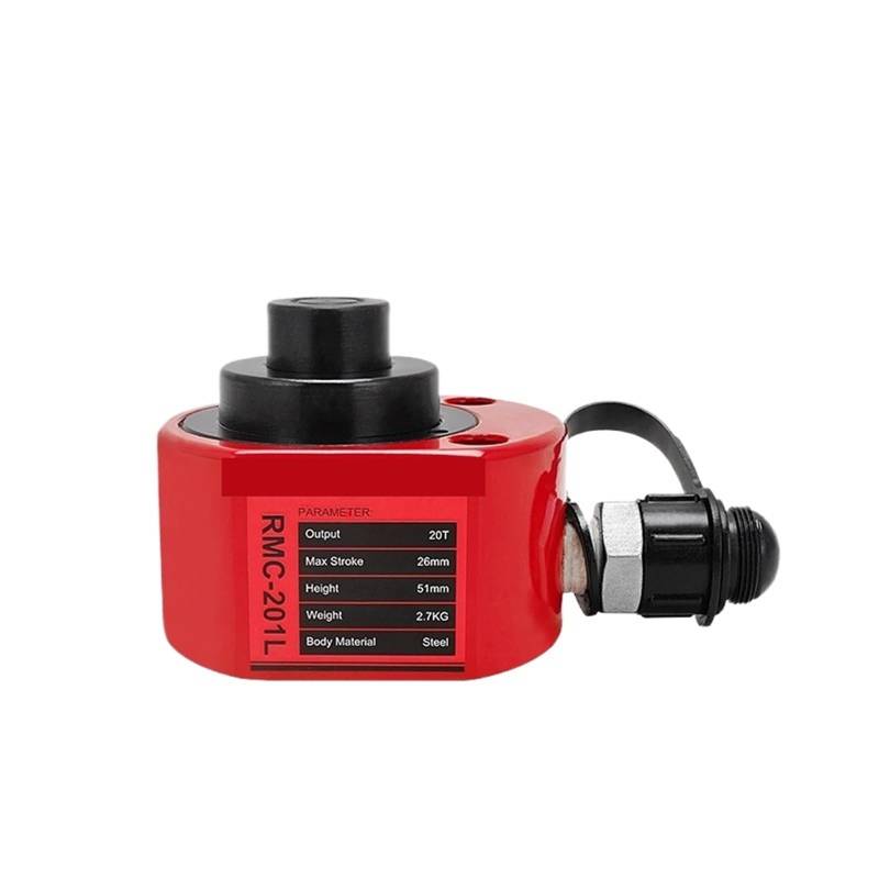 Wagenheber Hydraulisch, Hydraulikzylinder RMC-201L Hydraulikheber mit Einer Tonnage von 20T, einem Arbeitshub von 26mm,Einfach zu bedienen und zu tragen von HPHPH